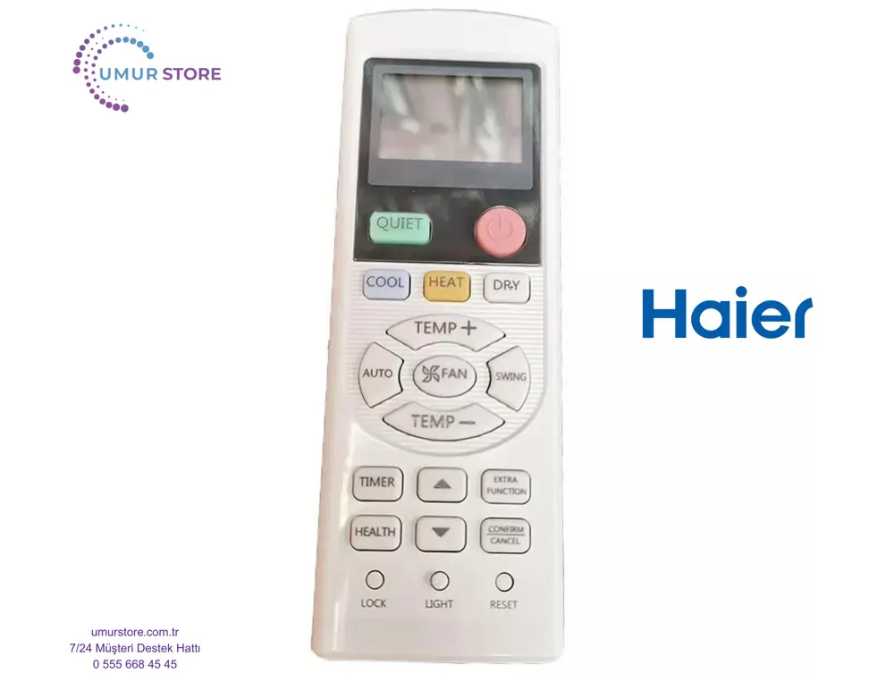 Haier AS68TEMHRA Uyumlu Klima Kumandası