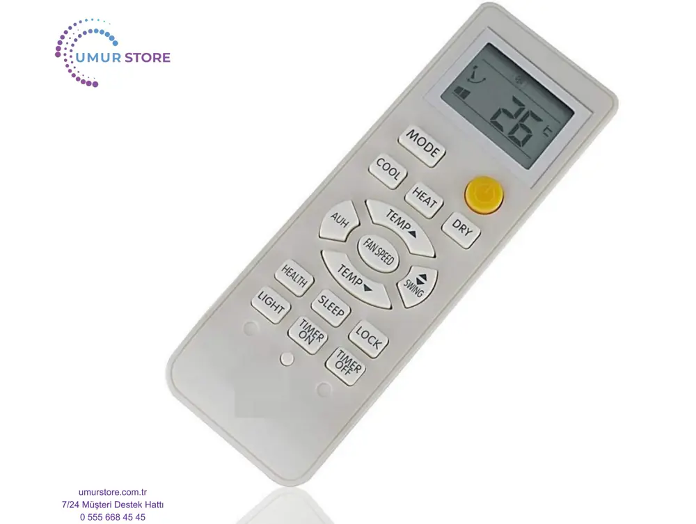 Haier Klima Kumandası Haier Klima Kumandası