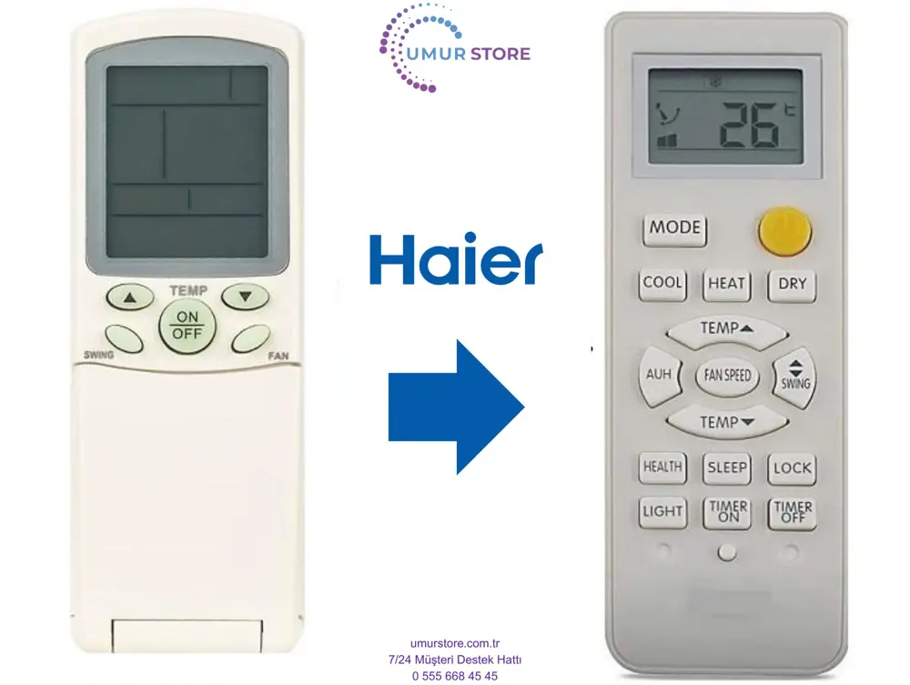 Haier Sigma York YR-H72 Klima Kumandası