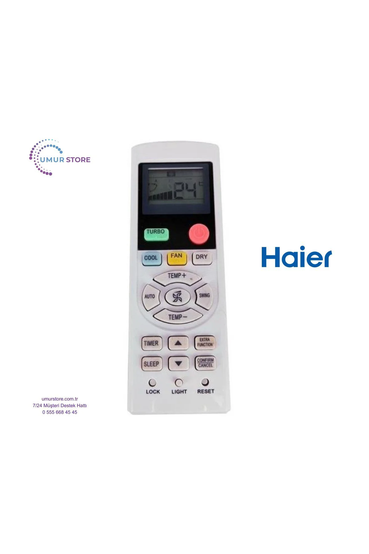 Haier YR-HD01 Klima Kumandası -Sadece Soğuk Mod