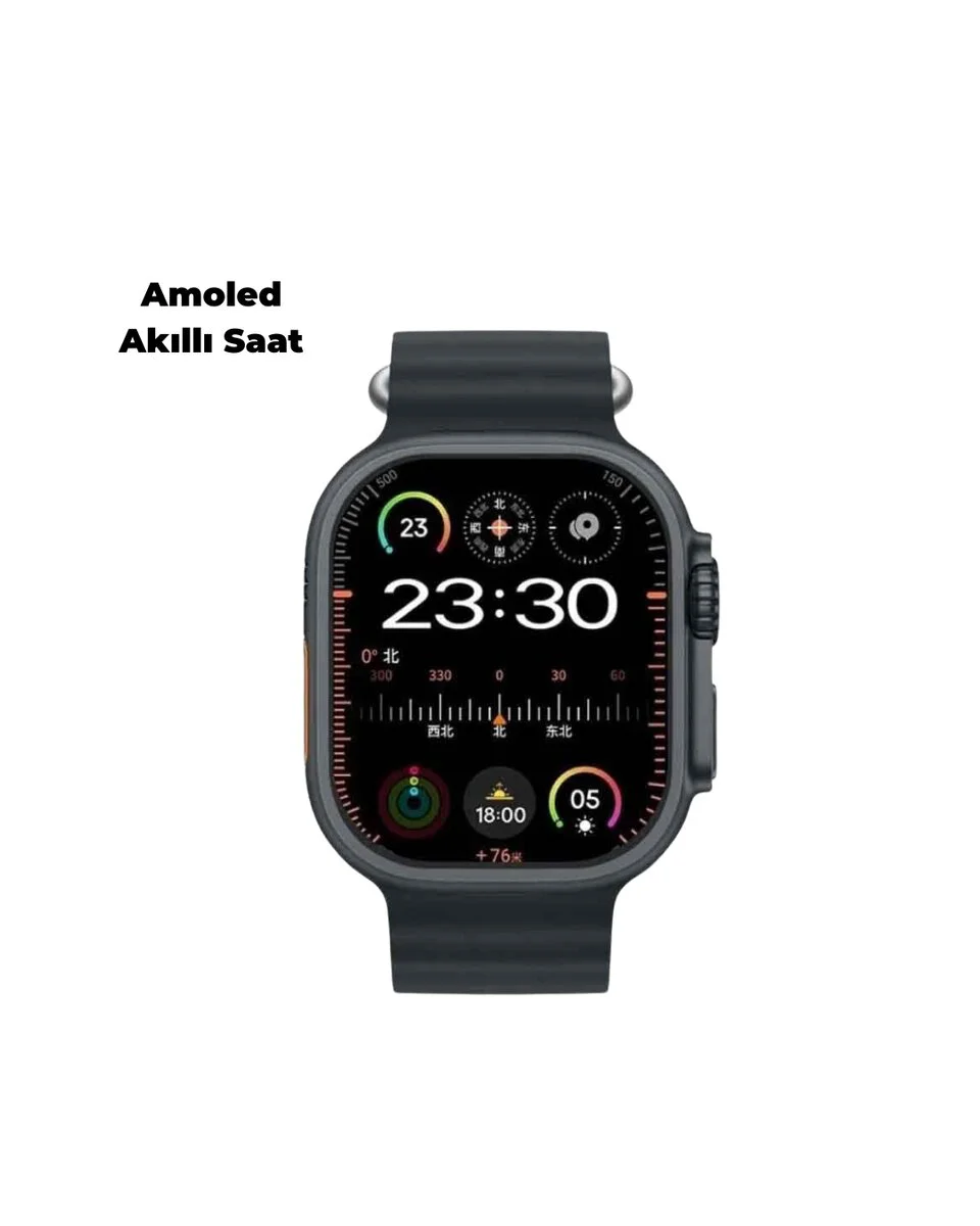 HainoTeko-15 Akıllı Saat: AMOLED Ekran, 15 Günlük Batarya ve Bluetooth Arama