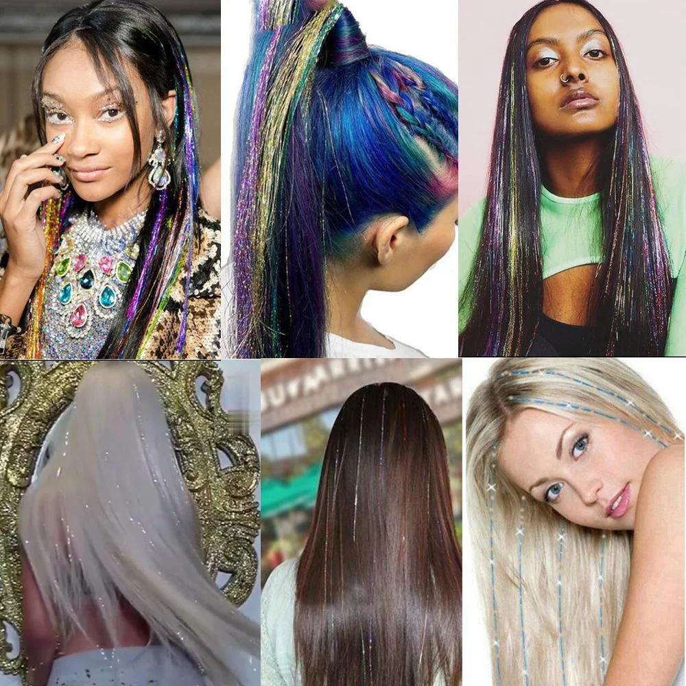 Hair Tinsel /  Simi / Yeşil