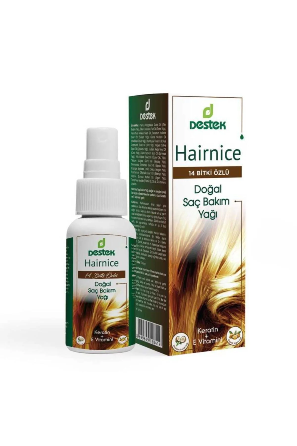 Hairnice Doğal Saç Bakım Yağı 150 ml Hairnice Doğal Saç Bakım Yağı 150 ml