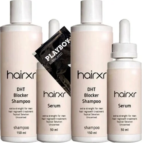 Hairxr Saç Bakım Seti – Saç Dökülmesine Karşı Şampuan ve Serum