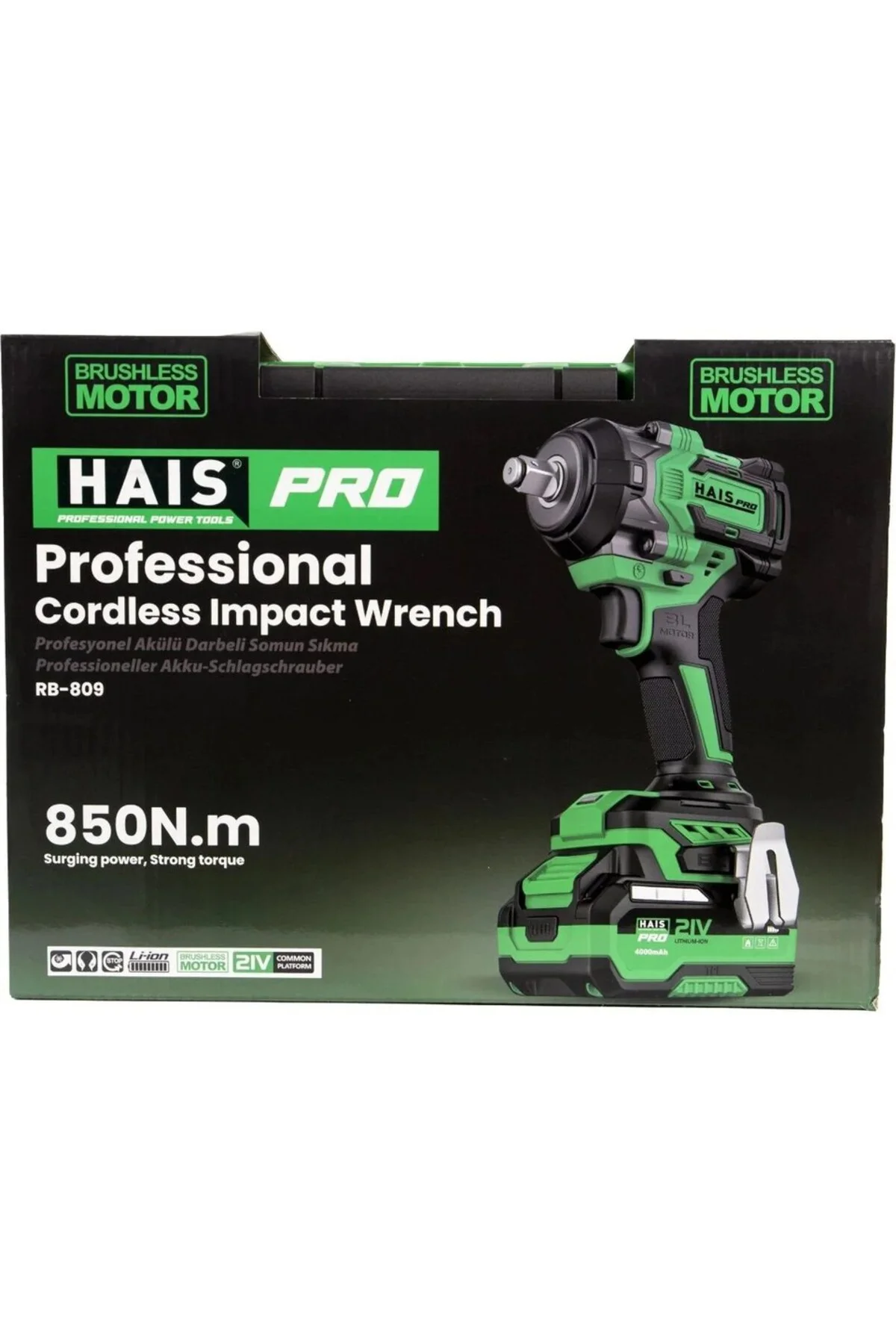 HAISPRO AKÜLÜ SOMUN SIKMA DABR 850NM 21V 4.0 AH