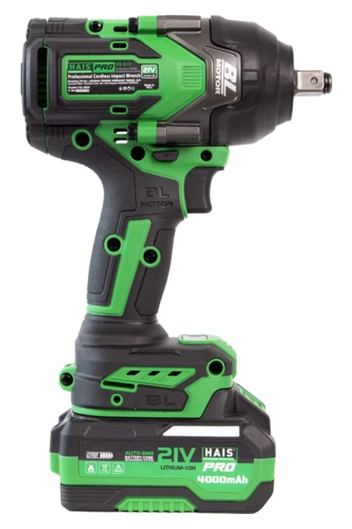 HAISPRO AKÜLÜ SOMUN SIKMA DARB 1100NM 21V 4.0 AH
