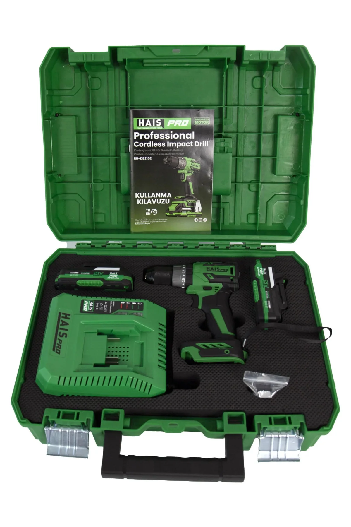 HAISPRO AKÜLÜ VİDALAMA DARBELİ 21V 2.0 AH