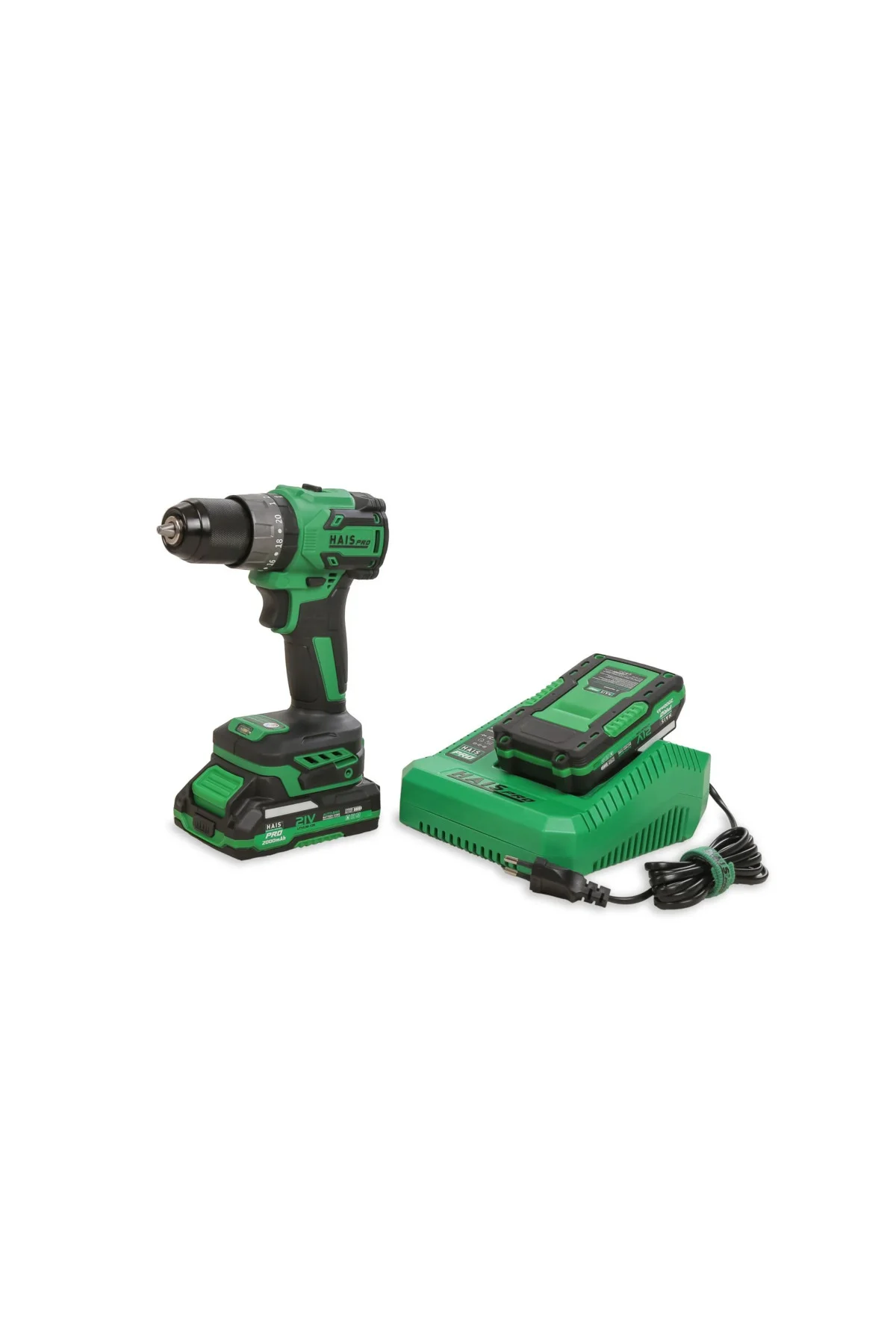 HAISPRO AKÜLÜ VİDALAMA DARBELİ 21V 2.0 AH