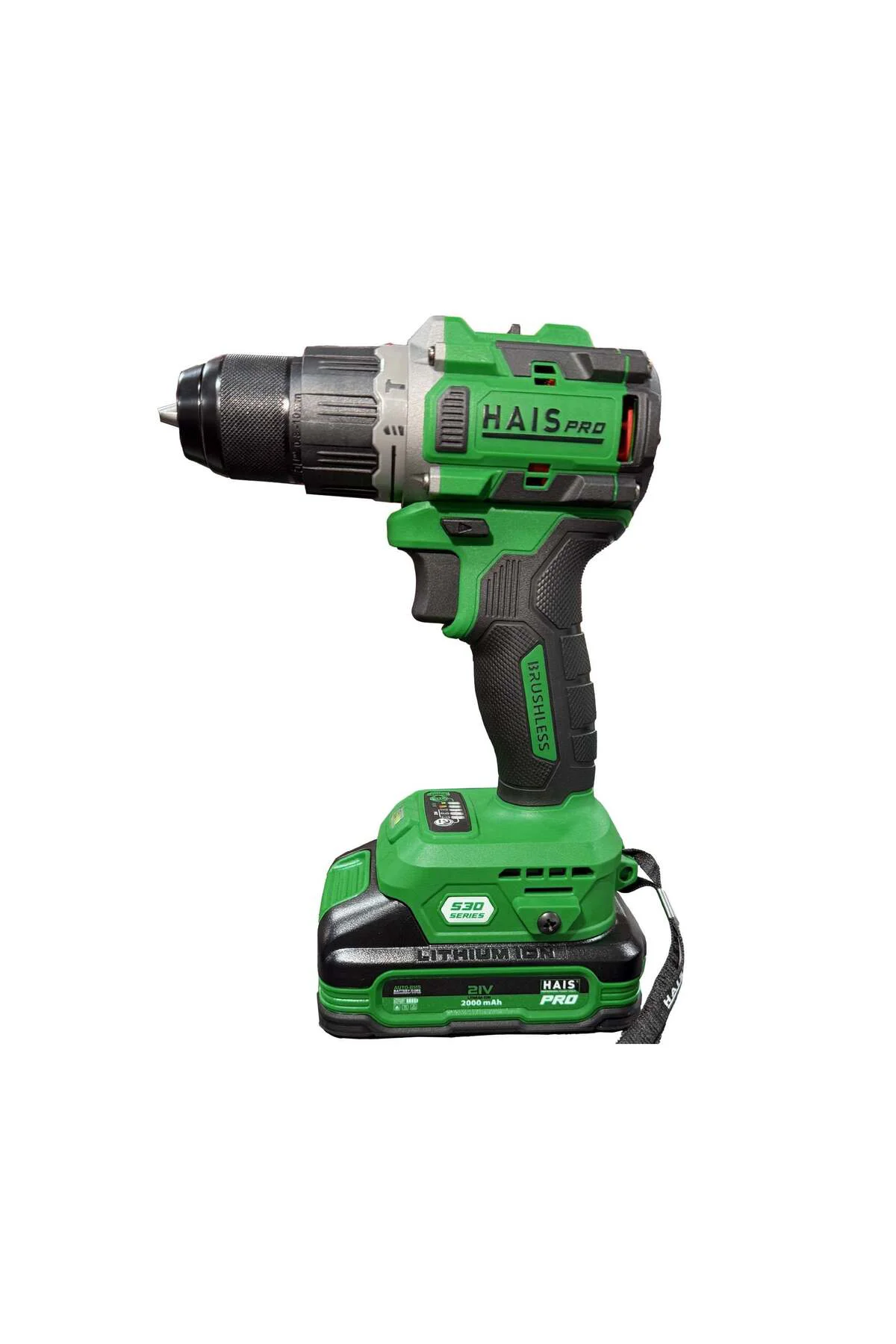 HAISPRO Prof. Darbeli Vidalama Matkap S30 RB-2202 21 V 2.0 Ah Çif
