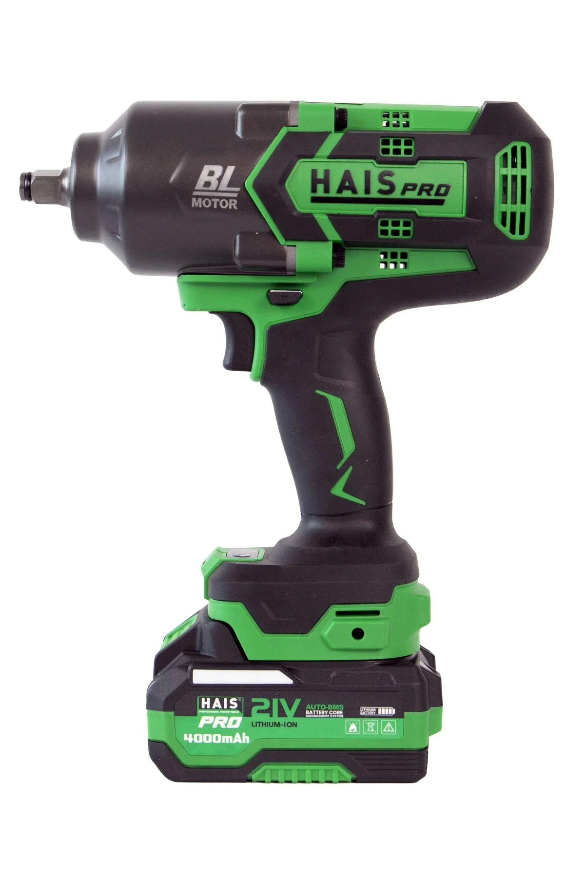 HAISPRO Profesyonel Darbeli Somun Sıkma 1300 Nm 21 V