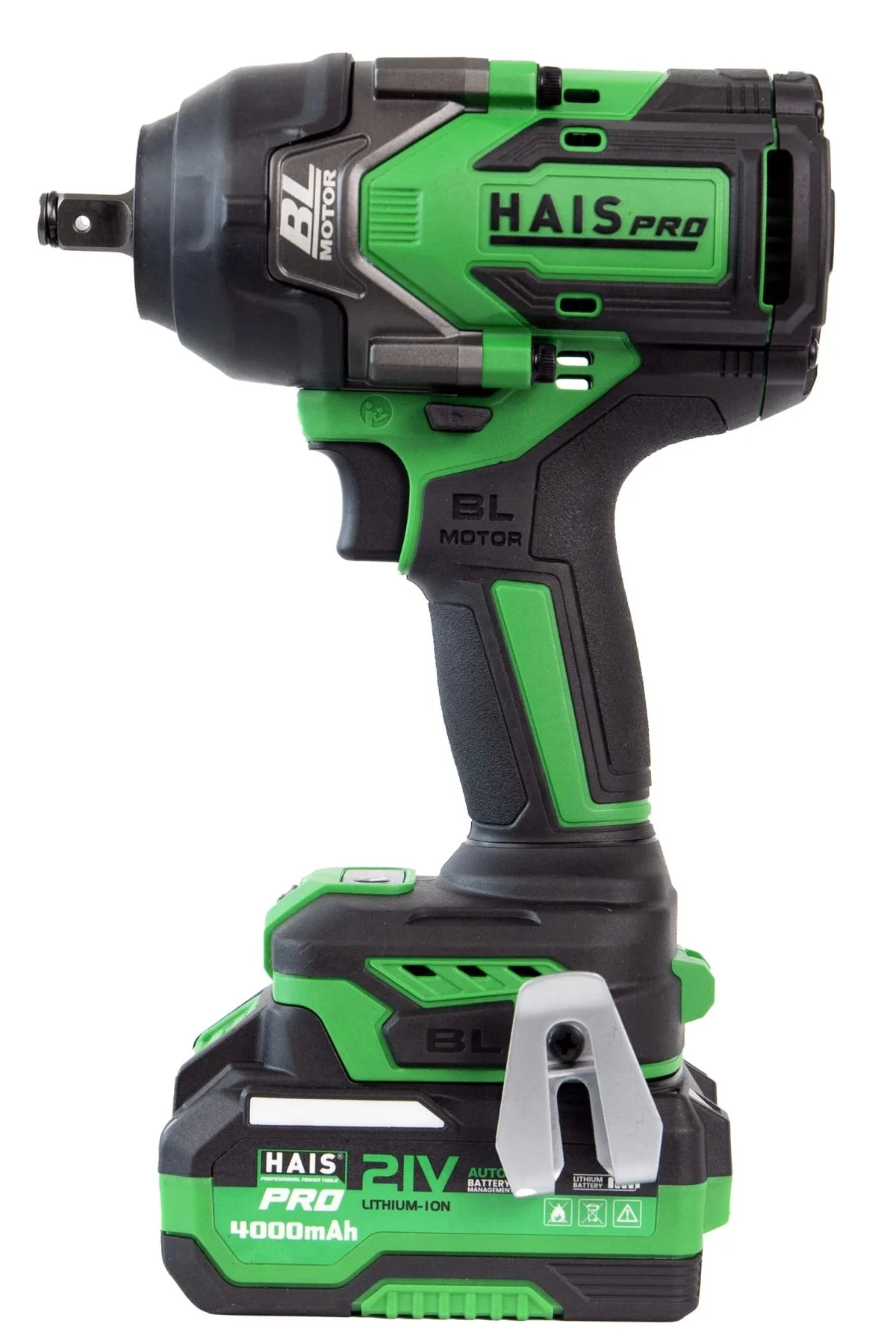 HAISPRO Profesyonel Darbeli Somun Sıkma 1100 Nm 21 V