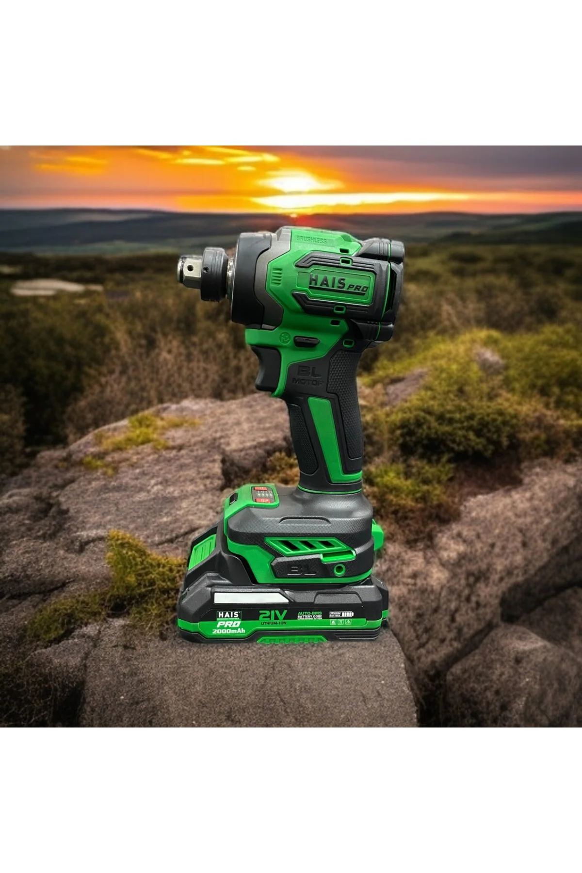 HaisPro RB-SD2108W Profesyonel Akülü Darbeli Vidalama ve Somun Sı