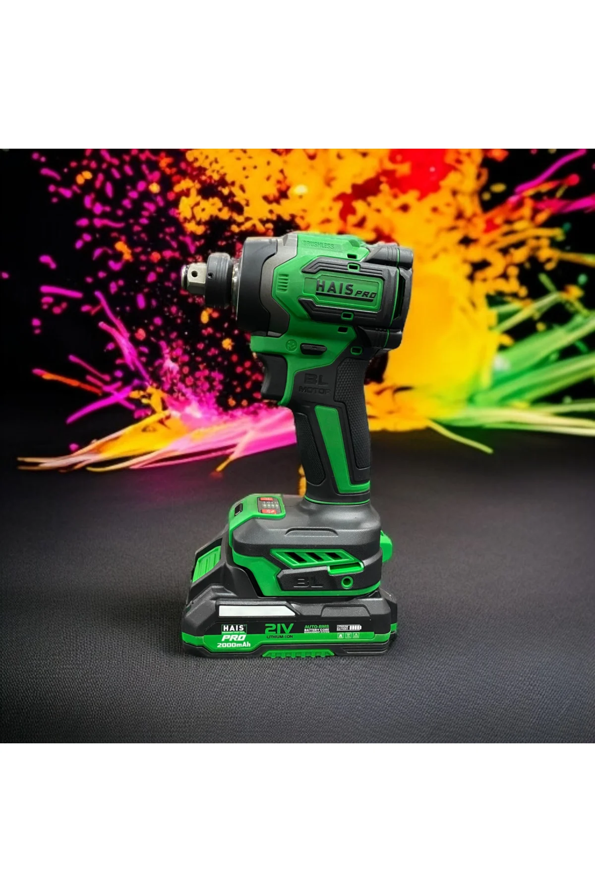HaisPro RB-SD2108W Profesyonel Akülü Darbeli Vidalama ve Somun Sı
