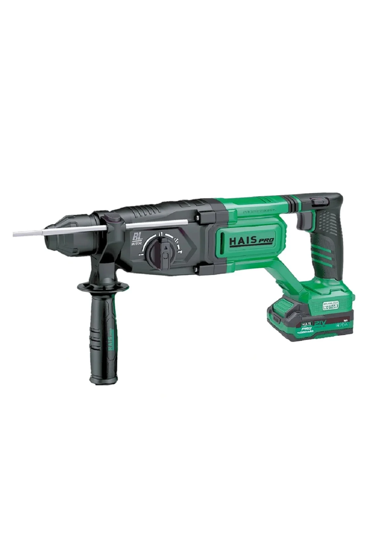 Haispro ZA-DS-195 Profesyonel Darbeli Akülü Kırıcı Delici Matkap 