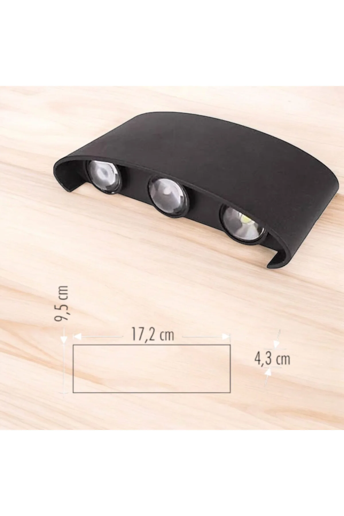 Haiti 10w led aplik ıp65 ct-8011 günışığı 3000k