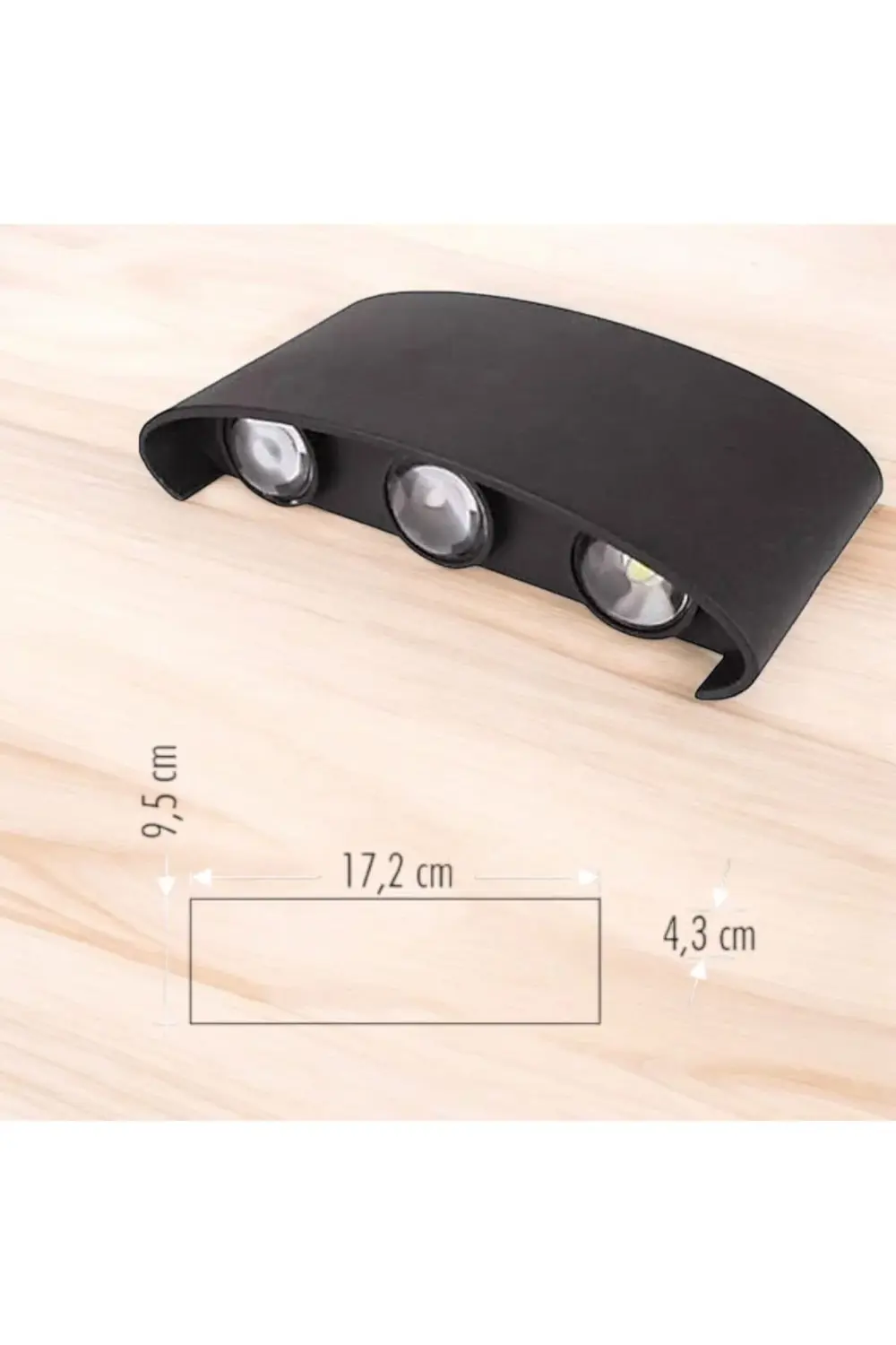 Haiti 10w led aplik ıp65 ct-8011 günışığı 3000k