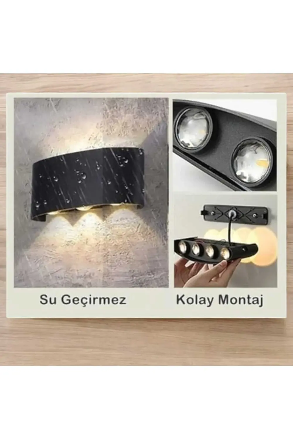 Haiti 10w led aplik ıp65 ct-8011 günışığı 3000k