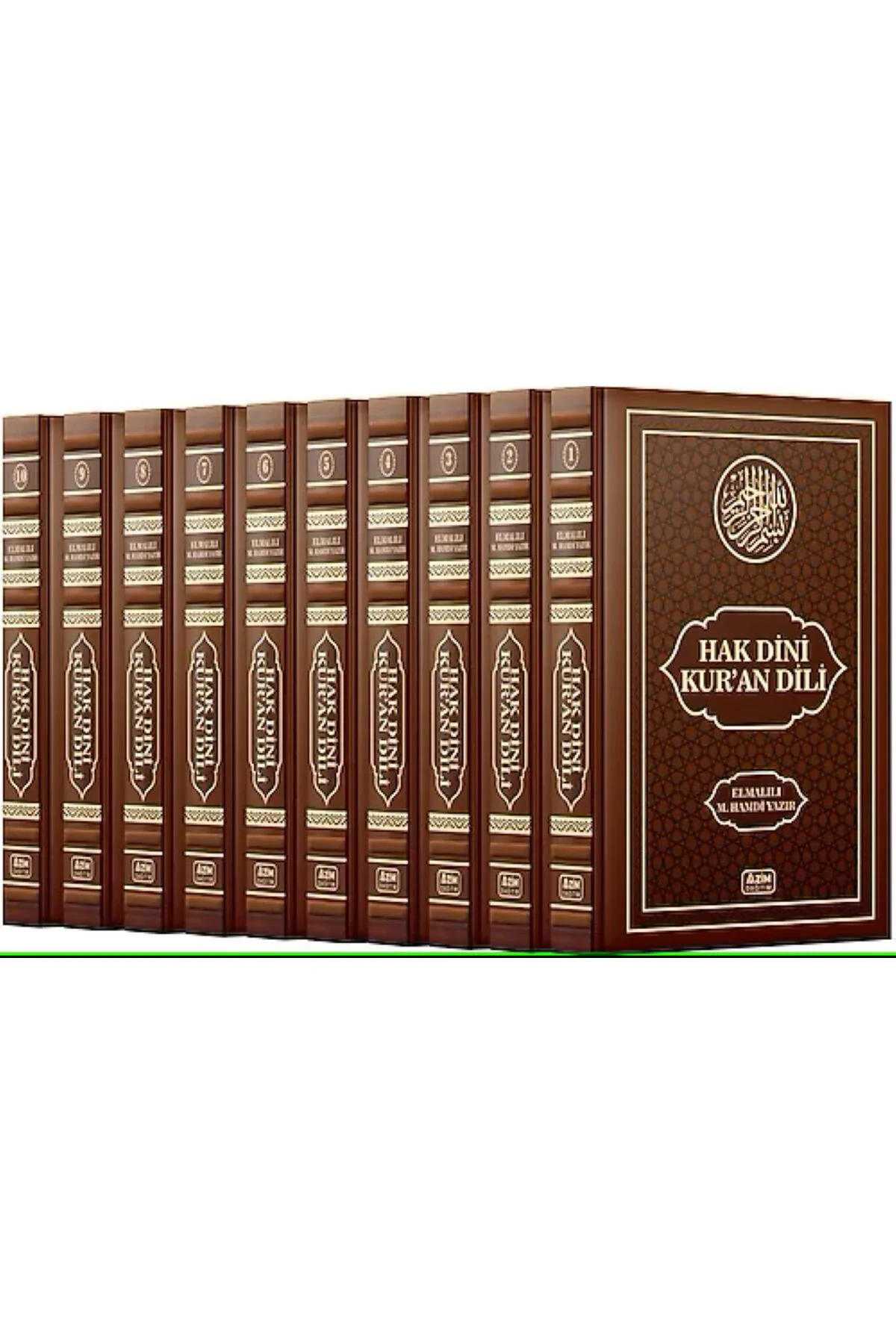 Hak Dini Kur'an Dili (10 Cilt Takım ) (40. Yıl Özel Seri)