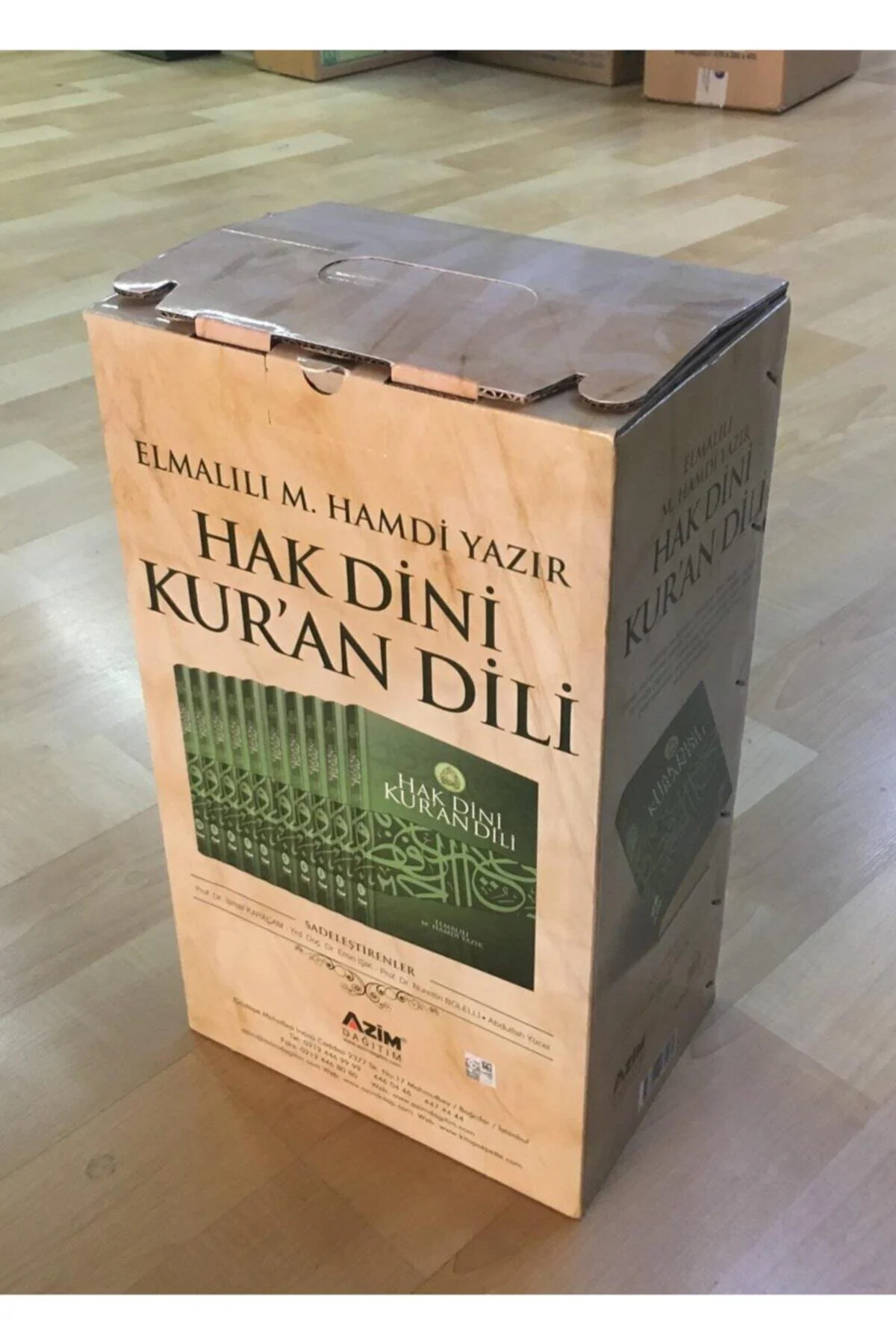 Hak Dini Kuran Dili, 10 Cilt, Elmalılı Muhammed Hamdi Yazır, 17x2