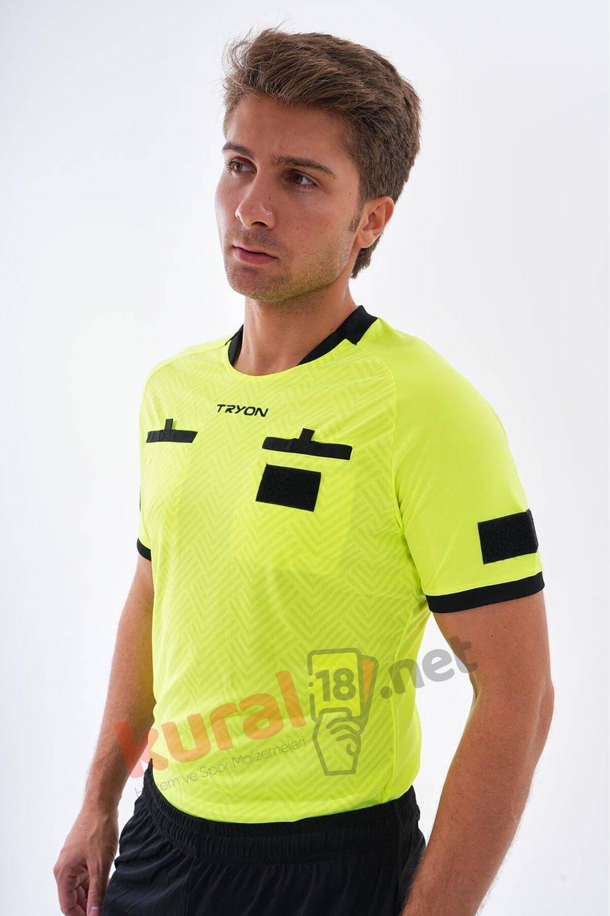 Tryon Hakem Forma, Kısa-Uzun Kol, F.Sarı 1018050-2Xl - Uzun Kol