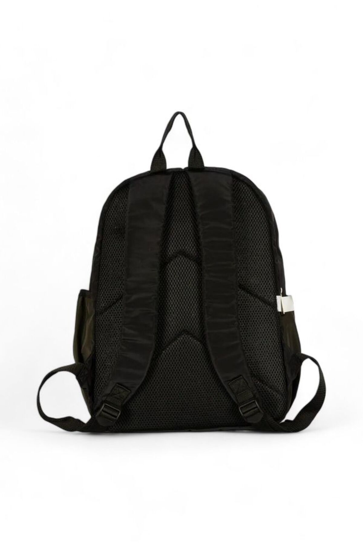 Sisley Haki Siyah Önü Büyük Cepli Günlük Sırt Çantası 12928