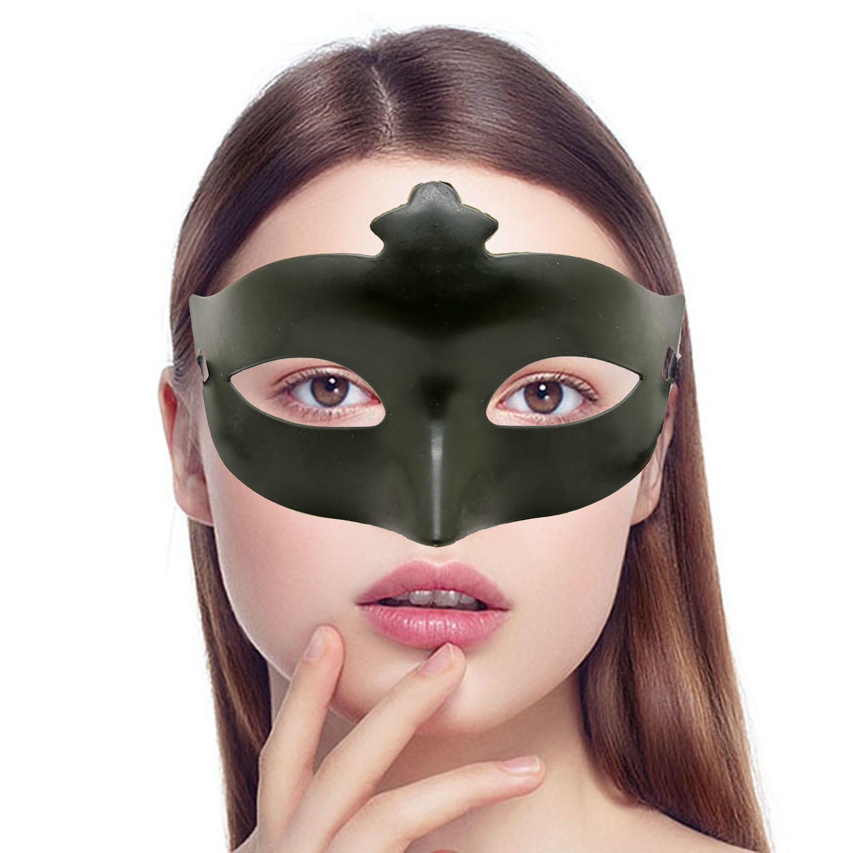 Haki Yeşil Renk Masquerade Kostüm Partisi Venedik Balo Maskesi Haki Yeşil Renk Masquerade Kostüm Partisi Venedik Balo Maskesi