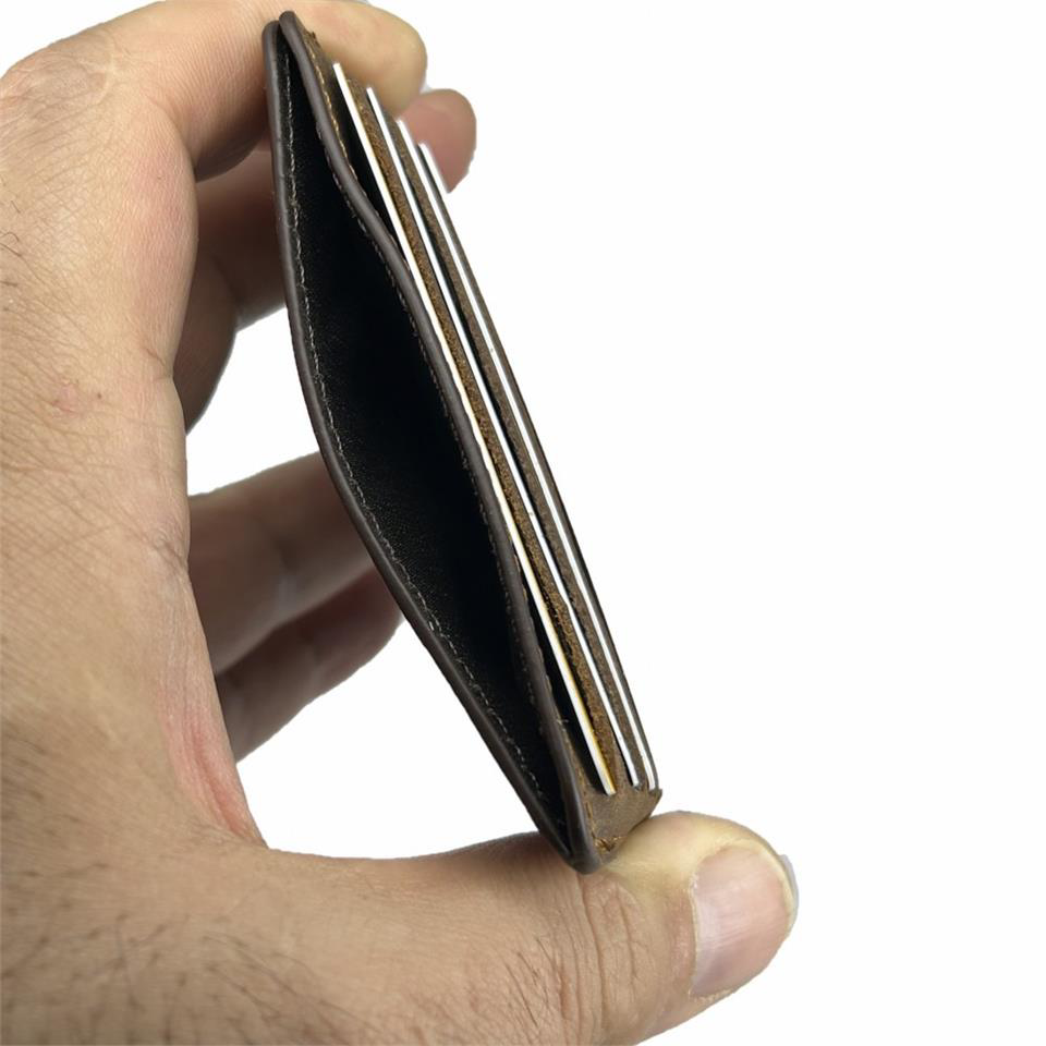 Diga Hakiki Deri 8 Gözlü Kartlık Crazy Kahve