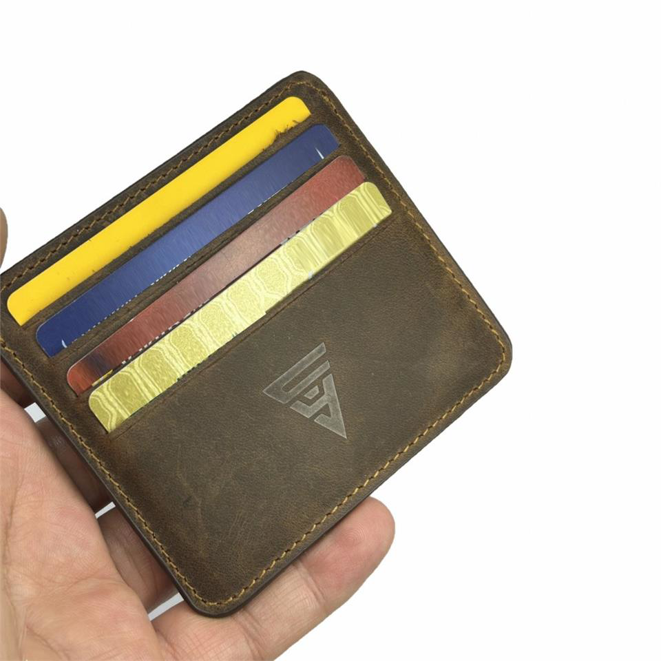 Diga Hakiki Deri 8 Gözlü Kartlık Crazy Kahve