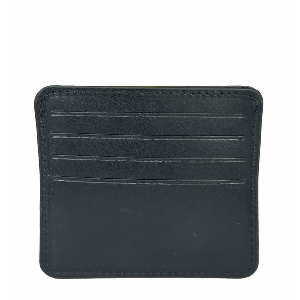 Diga Hakiki Deri 8 Gözlü Kartlık Siyah