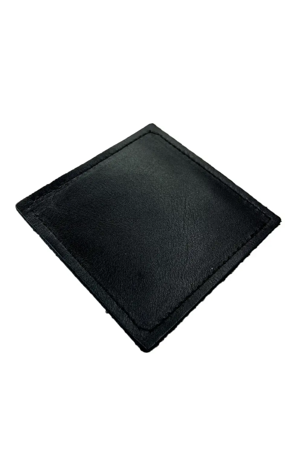 Hakiki Deri Bardak Altlığı Siyah