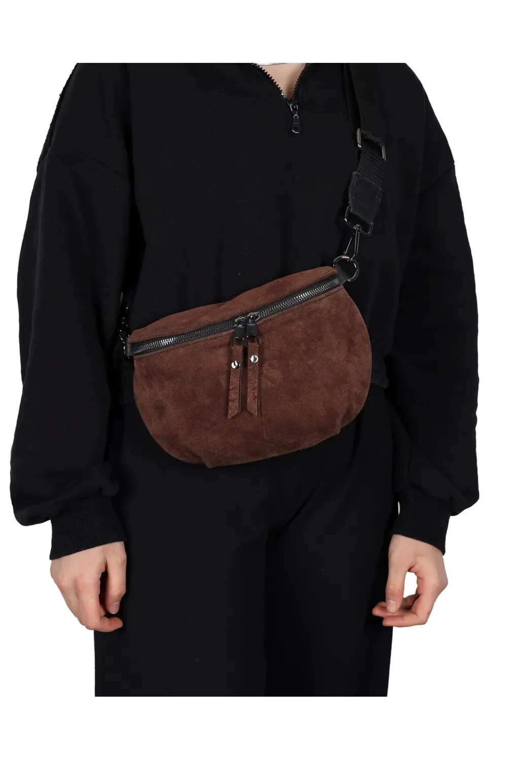 hakiki deri bel çantası