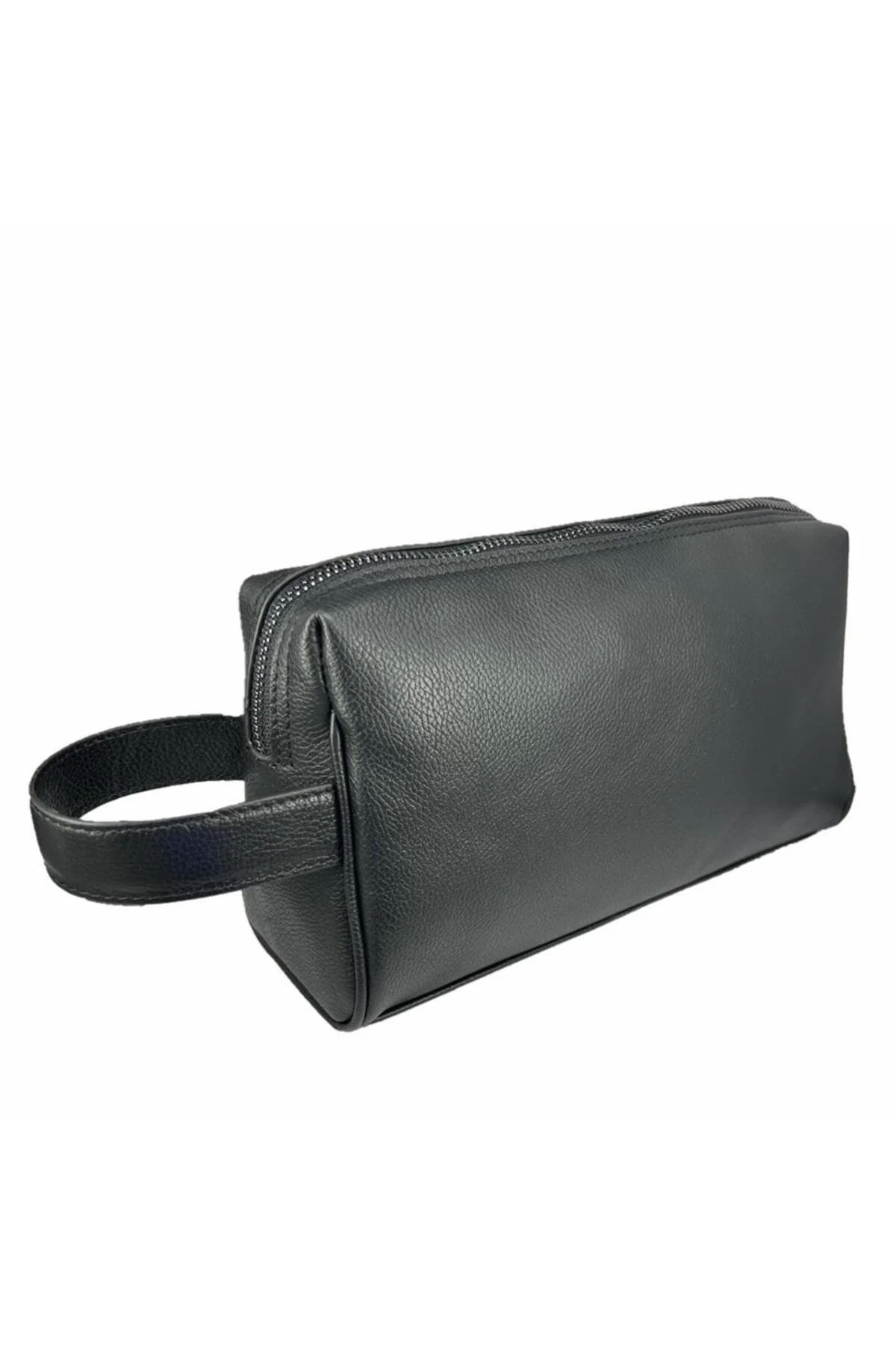 Hakiki Deri CA250 Dopp Kit El Çantası Siyah