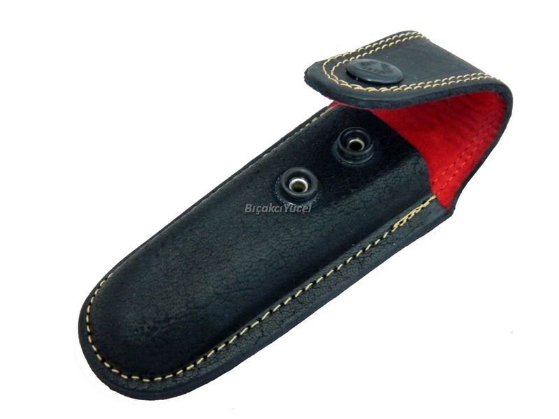 Hakiki Deri Çakı Kılıfı No:3 - 13 cm, Kemerlikli TdrTR