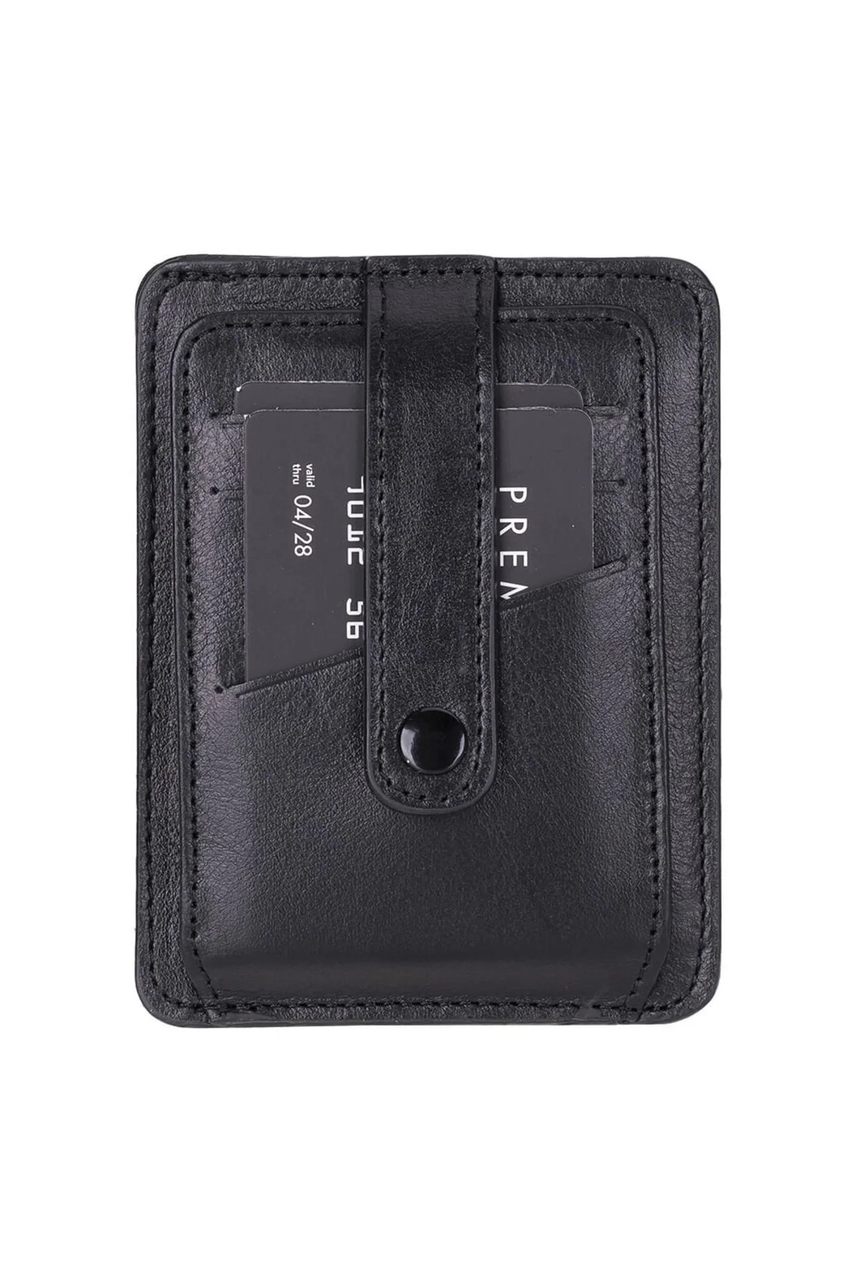 Hakiki Deri, El Yapımı Kartlık BLWL20 RST1 Siyah