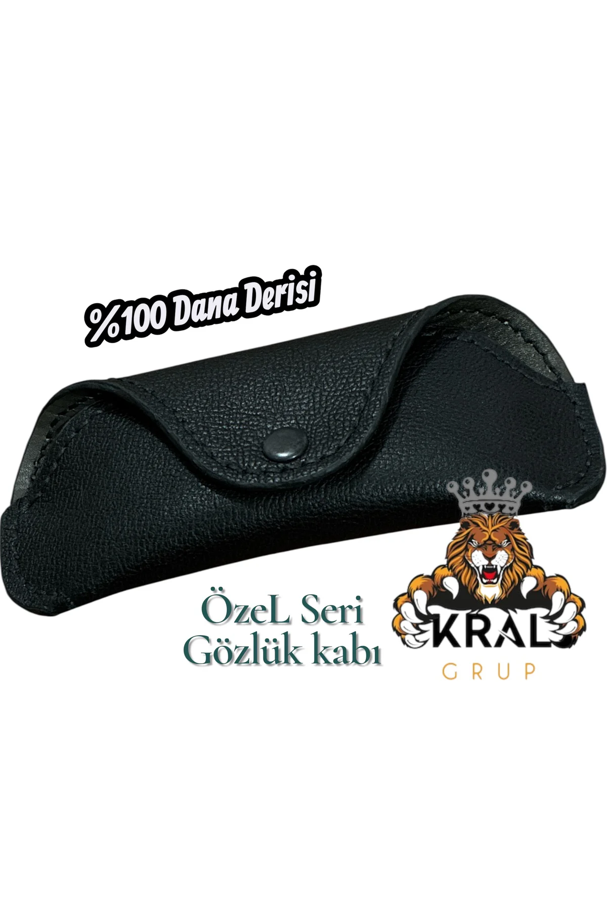 Hakiki Deri Gözlük Kılıfı, Stil ve Koruma Bir Arada Gözlük Kabı, 
