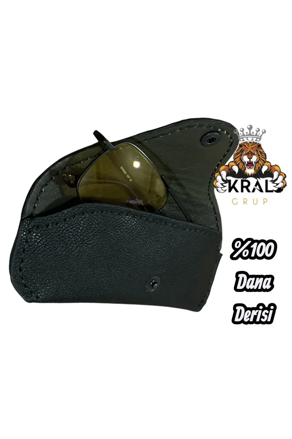 Hakiki Deri Gözlük Kılıfı, Stil ve Koruma Bir Arada Gözlük Kabı,