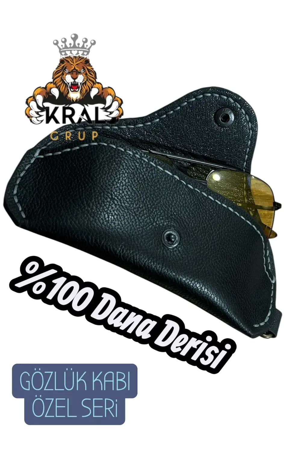 Hakiki Deri Gözlük Kılıfı | Stil ve Koruma Bir Arada Gözlük Kabı,