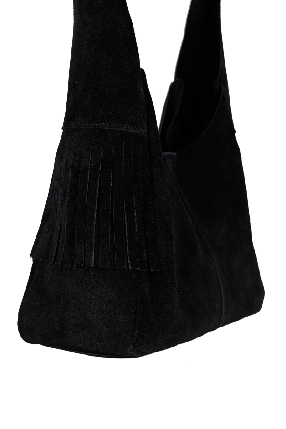 Hbs 100 % Gerçek Deri Omuz Çantasi 2000 Siyah