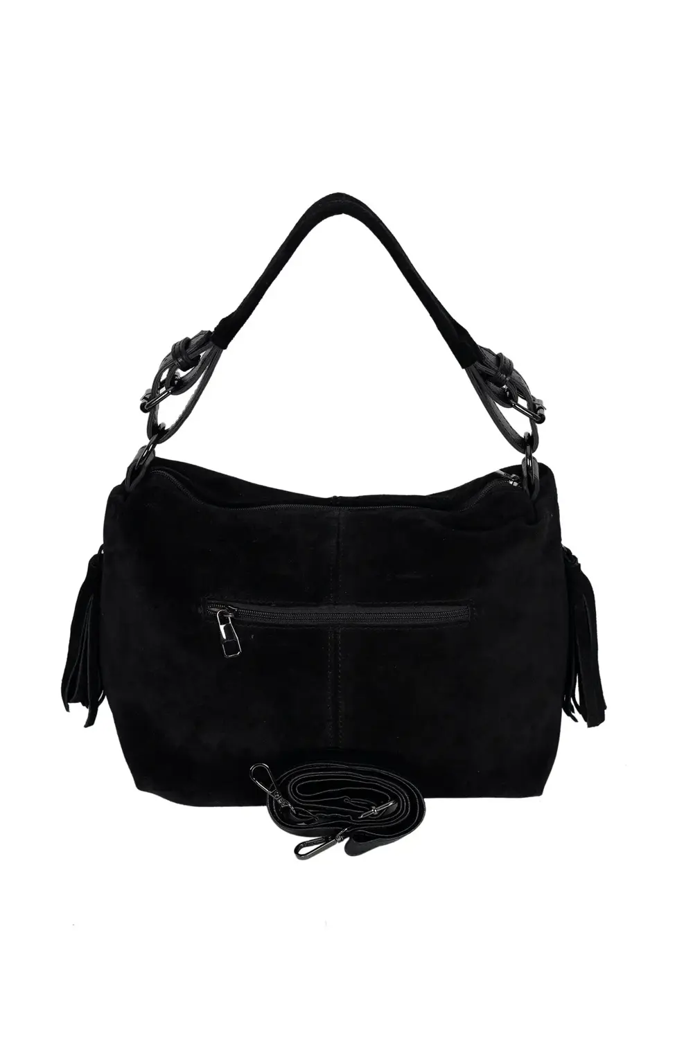 hakiki deri omuz çantası siyah