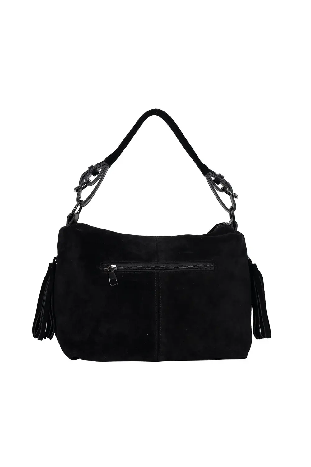 hakiki deri omuz çantası siyah