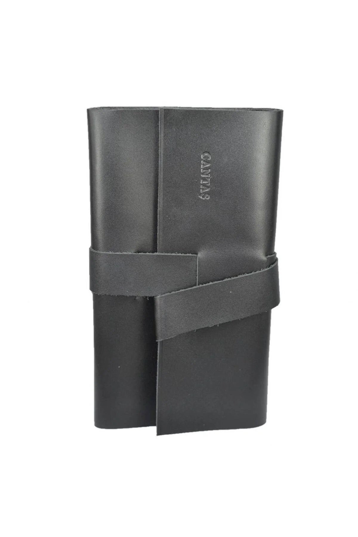 Hakiki Deri Organizer Large Rulo Siyah