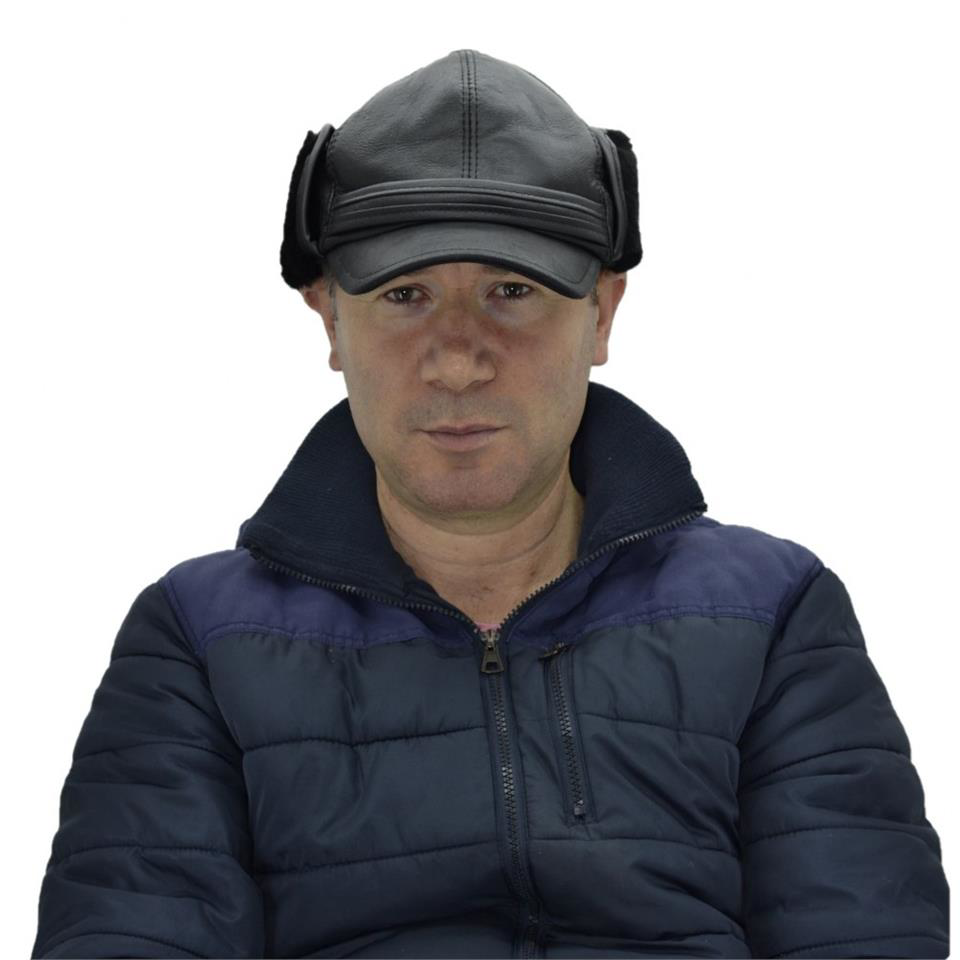 Çanta Yurdu Hakiki Deri Siperlikli Kürklü Pilot Şapka Bere Siyah