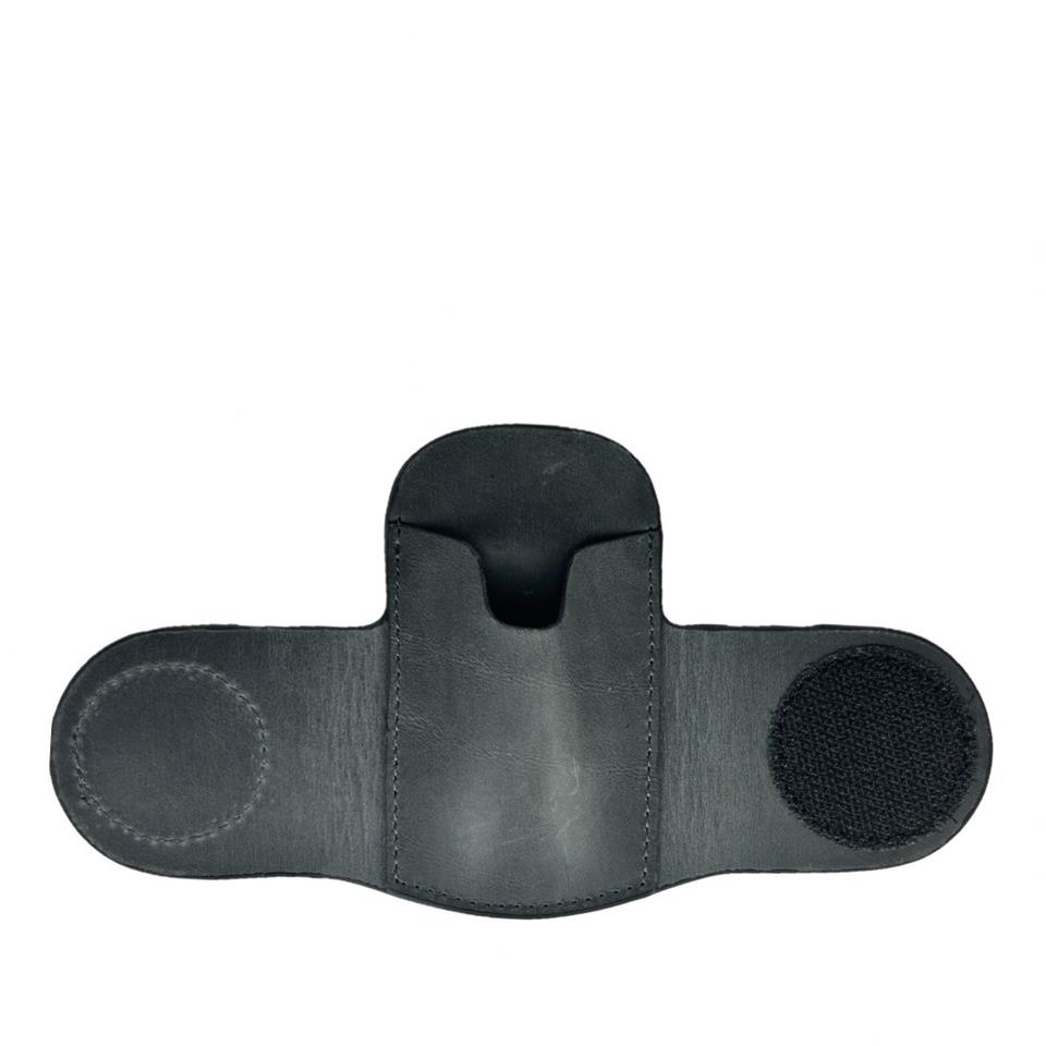 Çanta Yurdu Hakiki Deri Stetoskop Tutucu Organizer Holder Gri