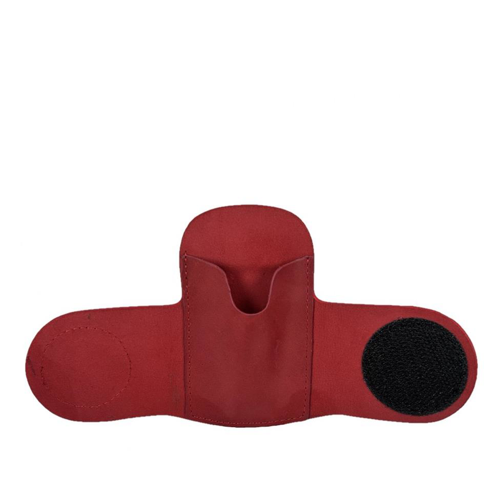 Çanta Yurdu Hakiki Deri Stetoskop Tutucu Organizer Holder Kırmızı