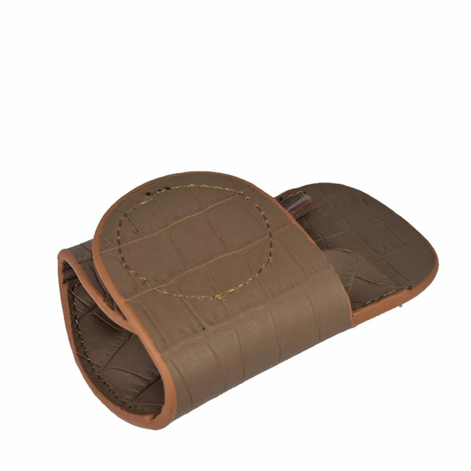 Çanta Yurdu Hakiki Deri Stetoskop Tutucu Organizer Holder Kroko Taba