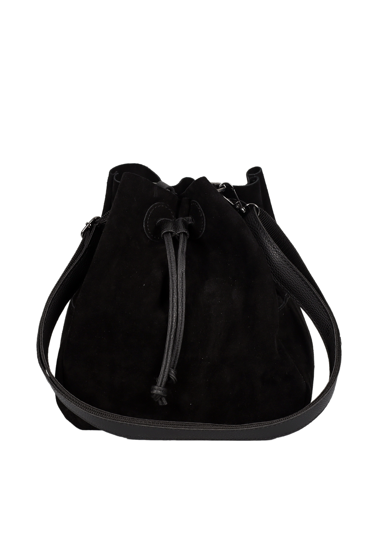 hakiki deri süet kol çantası