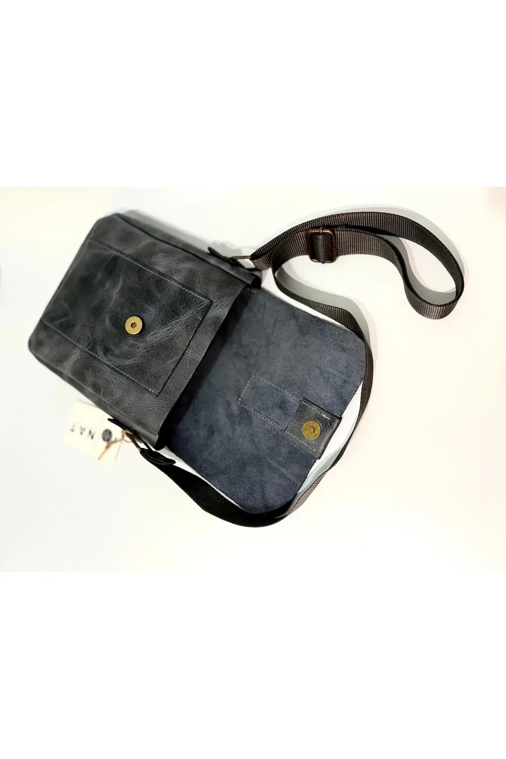 Hakiki Deri Unisex Omuz Ve Postacı Çanta - Ayarlanabilir Askılı G