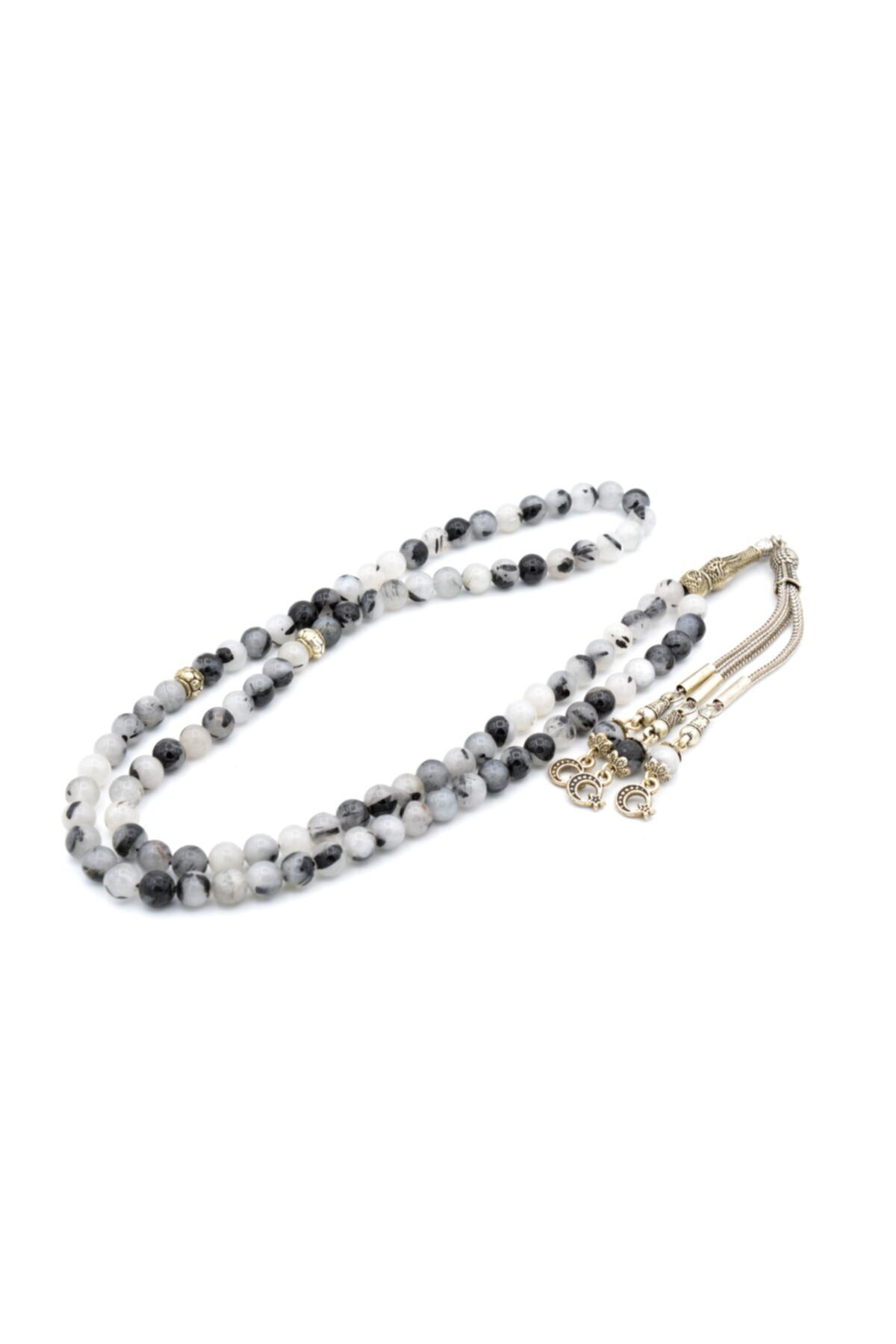 Hakiki Doğal 99 Luk Rutil Kuvars Tesbih 1.kalite