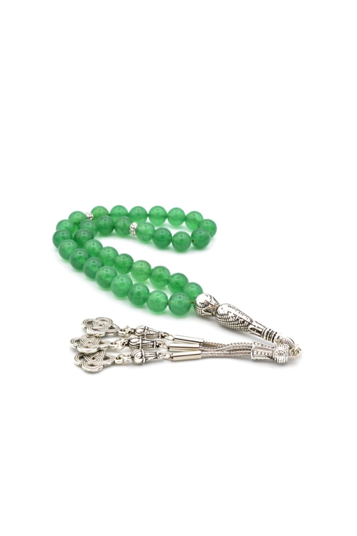 Hakiki Doğal Aventurin Taşı Tesbih 1.kalite Doğal Taş 002