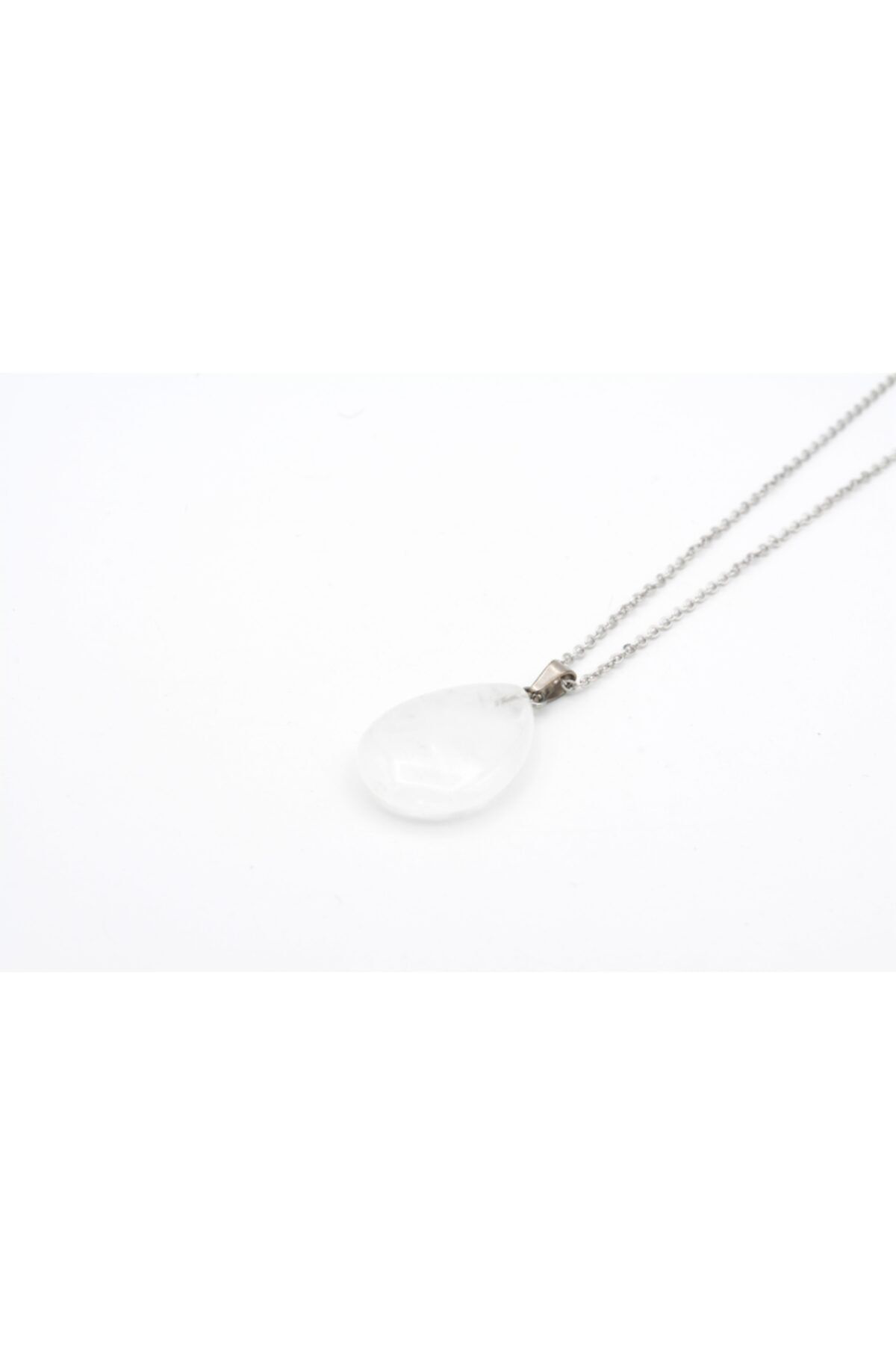 Hakiki Doğal Kristal Kuvars Kolye Ucu 1.kalite 004